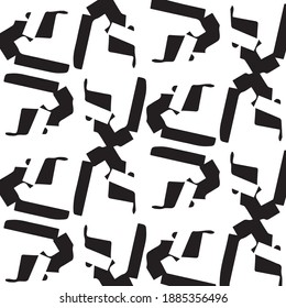 Halftone monochrome texture background. Abstract vintage black and white vector illustration Texture