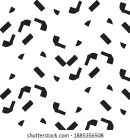 Halftone monochrome texture background. Abstract vintage black and white vector illustration Texture