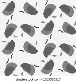 Fondo de textura monocromática de semitono. Ilustración vintage de vectores en blanco y negro