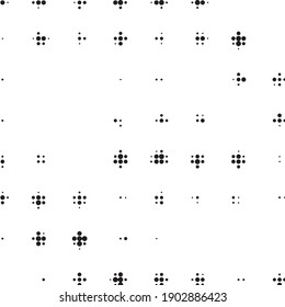 Fondo de textura monocromática de semitono. Ilustración vintage de vectores en blanco y negro