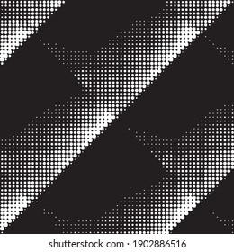 Halftone monochrome texture background. Abstract vintage black and white vector illustration Texture