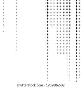 Halftone monochrome texture background. Abstract vintage black and white vector illustration Texture
