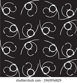 Fondo de textura monocromática de semitono. Ilustración vintage de vectores en blanco y negro