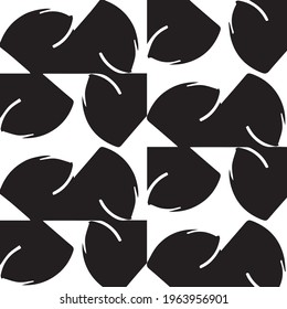 Fondo de textura monocromática de semitono. Ilustración vintage de vectores en blanco y negro