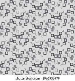Halftone monochrome texture background. Abstract vintage black and white vector illustration Texture