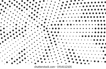 Halftone monochrome texture with dots. Minimalism, vector. Background for posters, websites, business cards, postcards, interior design.