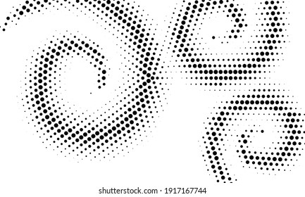 Textura monocroma de semitono con puntos. Minimalismo, vector. Antecedentes para afiches, sitios web, tarjetas de visita, postales, diseño interior.
