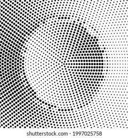 Textura monocroma de semitono con puntos. Minimalismo, vector. Antecedentes para afiches, sitios web, tarjetas de visita, postales, diseño interior.