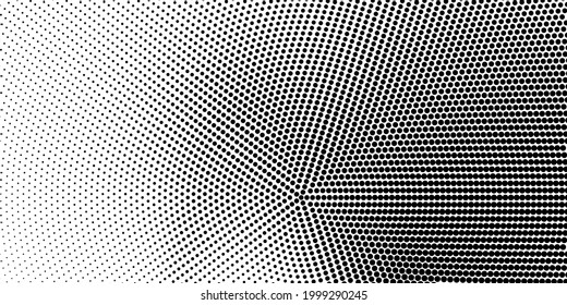 Textura monocroma de semitono con puntos. Minimalismo, vector. Antecedentes para afiches, sitios web, tarjetas de visita, postales, diseño interior.