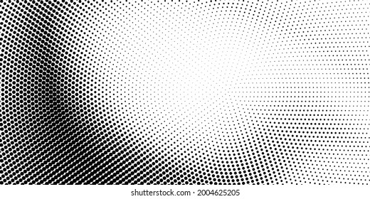 Textura monocroma de semitono con puntos. Minimalismo, vector. Antecedentes para afiches, sitios web, tarjetas de visita, postales, diseño interior.
