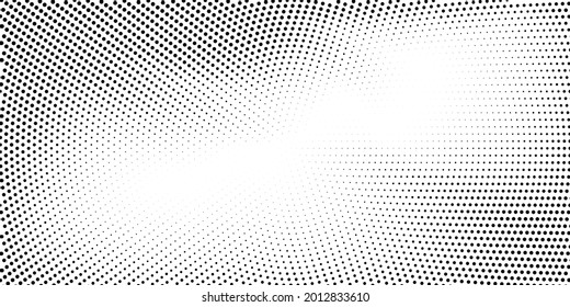 Halftone monochrome texture with dots. Minimalism, vector. Background for posters, websites, business cards, postcards, interior design.