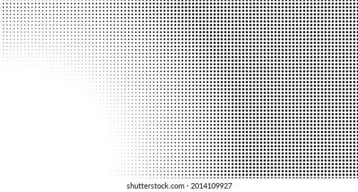 Halftone monochrome texture with dots. Minimalism, vector. Background for posters, websites, business cards, postcards, interior design.