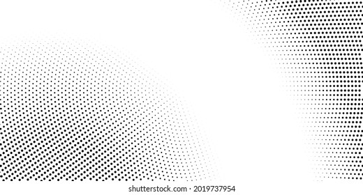 Textura monocroma de semitono con puntos. Minimalismo, vector. Antecedentes para afiches, sitios web, tarjetas de visita, postales, diseño interior.