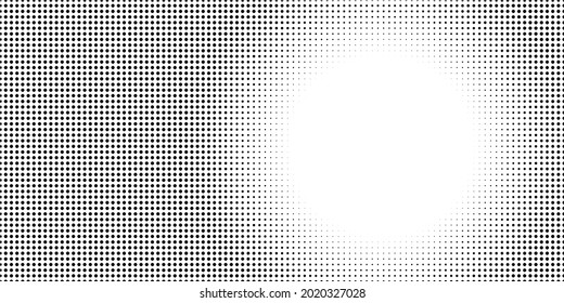 Halftone monochrome texture with dots. Minimalism, vector. Background for posters, websites, business cards, postcards, interior design.