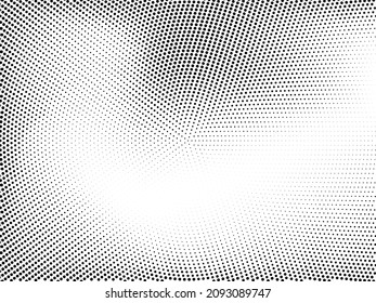 Halftone monochrome texture with dots. Minimalism, vector. Background for posters, websites, business cards, postcards, interior design.
