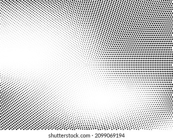 Halftone monochrome texture with dots. Minimalism, vector. Background for posters, websites, business cards, postcards, interior design.