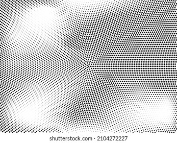 Halftone monochrome texture with dots. Minimalism, vector. Background for posters, websites, business cards, postcards, interior design.