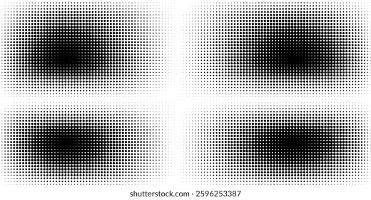 Halftone monochrome texture with dots. Minimalism  vector. Background for posters  websites  business cards  postcards  interior design.