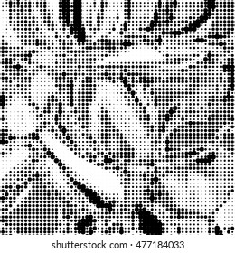 Halftone monochrome vector illustration background. EPS 10