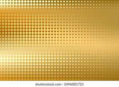 Fondo minimalista de mosaico de semitono, Plantilla abstracta con puntos, gradiente, VIP, Premium, lujo, Anuncio, póster, año Nuevo. Vector EPS10
