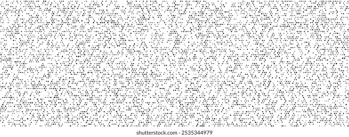 Halftone noise grid texture background. Comic pixel grain pattern. Black polka dot particles wallpaper. Irregular grain overlay backdrop. Grunge net speckles effect. Vector stipple halftone texture