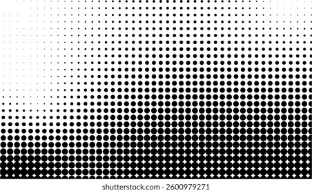 Halftone Noise Stipple Background – Grain Gradient Texture with Dots, Pointillism, Dotwork, Sand, Grunge, Engraved Overlay