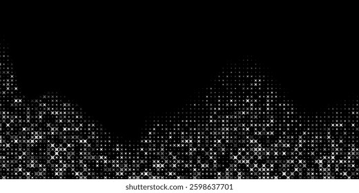 Halftone Noise Stipple pointillism background. Grain gradient texture background with dots. Dotwork gradient halftone pattern. Sand, grain, grunge stipple effect. Abstract texture, engraved overlay