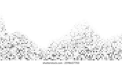 Halftone Noise Stipple pointillism background. Grain gradient texture background with dots. Dotwork gradient halftone pattern. Sand, grain, grunge stipple effect. Abstract texture, engraved overlay
