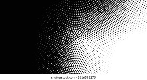 Halftone Noise Stipple pointillism background. Grain gradient texture background with dots. Dotwork gradient halftone pattern.