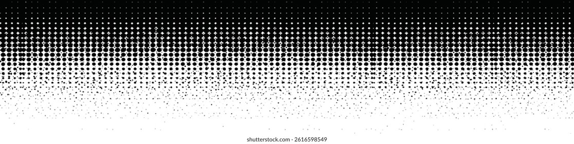 Halftone Noise Stipple pointillism background. Grain gradient texture background with dots.