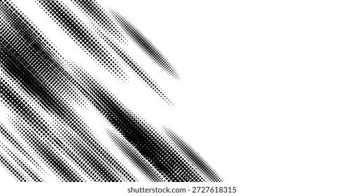 Fondo de puntillismo de semitono Noise Stipple. Fondo de textura de gradiente de grano con puntos. Patrón de semitonos de gradiente de red. Arena, grano, efecto punteado grunge. Textura Abstractas, superposición grabada