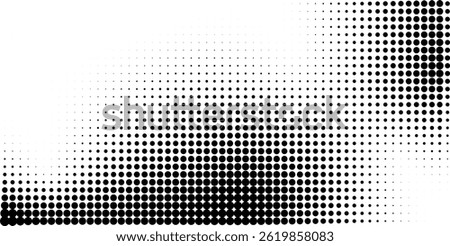 Halftone Noise Stipple pointillism background. Grain gradient texture background with dots. Dotwork gradient halftone pattern. Sand, grain, grunge stipple effect. Abstract texture, engraved overlay

