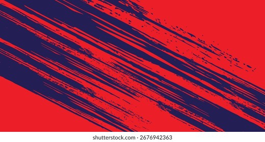 Medio tono sobre fondo azul. Vector estético puntos brillo o semitono brillo patrón textura Pop estilo de arte de fondo. Vector grunge artes grunge rojo grunge.Eps 10