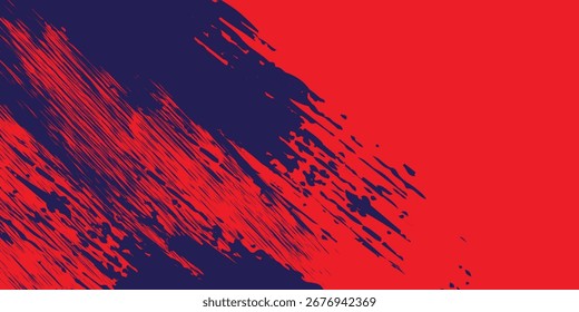 Meio-tom no fundo azul. Vetor estético pontos brilho ou meio-tom brilho padrão textura Pop Art Estilo Fundo. vetor grunge artes vermelho grunge.Eps 10
