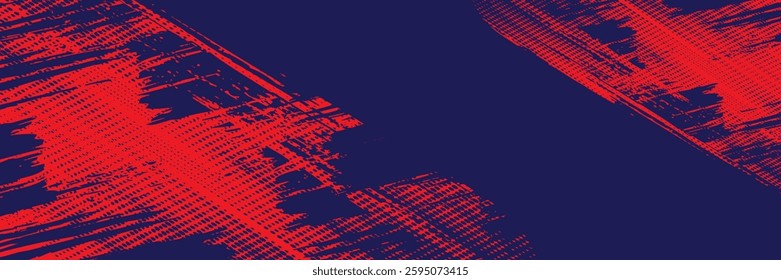 Halftone on blue background. Vector dots glitter or halftone glitter pattern texture Pop Art Style Background.