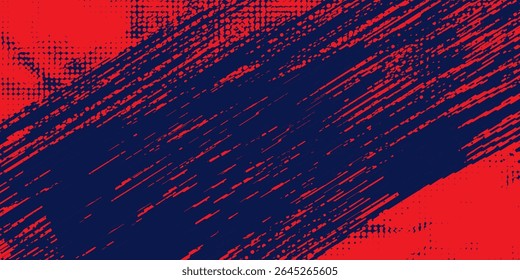 Halftone on blue background. Vector dots glitter or halftone glitter pattern texture Pop Art Style Background. vector grunge arts red grunge