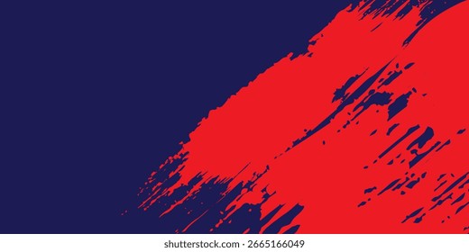 Meio-tom no fundo azul. Pontos vetoriais brilho ou meio-tom brilho textura padrão Pop Art Estilo Fundo. vetor grunge artes vermelho grunge