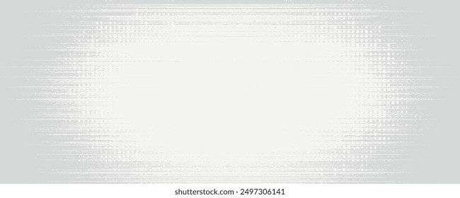 Halbton auf weißem Hintergrund. Glitzer Vektorpunkte oder Halbton Glitter Muster Textur Pop Art Style Hintergrund Vektorgrafik