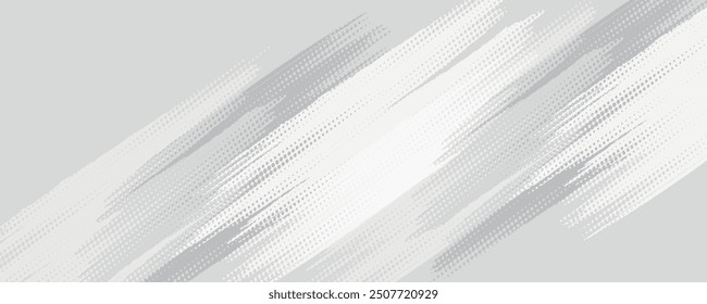 halftone on white background. Glitter vector dots or halftone glitter pattern texture
