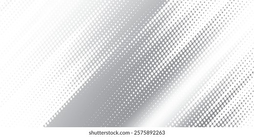 halftone on white background. Vector dots glitter or halftone glitter pattern texture Pop Art Style Background