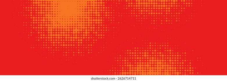halftone on white background. Vector dots glitter or halftone glitter pattern texture Pop Art Style Background. vector grunge arts red grunge