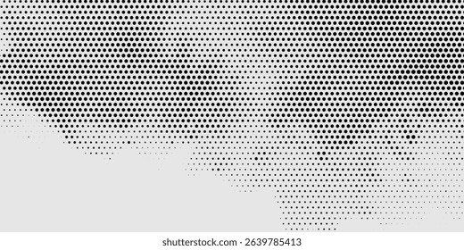 halftone on white background. Vector dots glitter or halftone glitter pattern texture Pop Art Style Background	