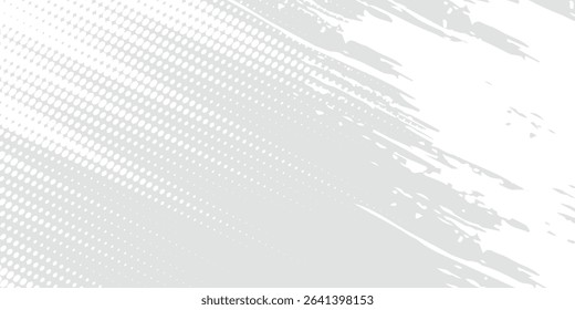 halftone on white background. Vector dots glitter or halftone glitter pattern texture Pop Art Style Background	