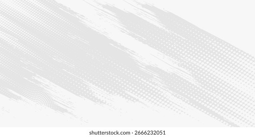Medio tono sobre fondo blanco. Vector puntos brillo o semitono brillo patrón textura Pop estilo de arte de fondo moderno