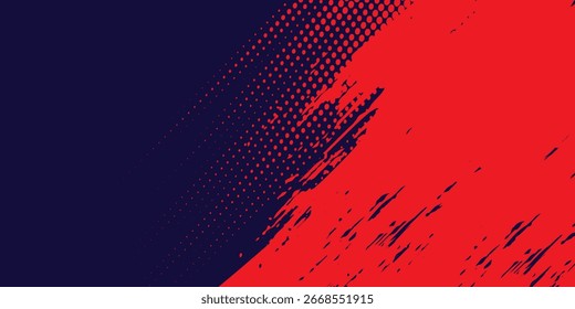 meio-tom em fundo branco. Vetor pontos brilho ou meio-tom brilho padrão textura Pop Art Estilo Fundo. vetor grunge artes vermelho grunge bom