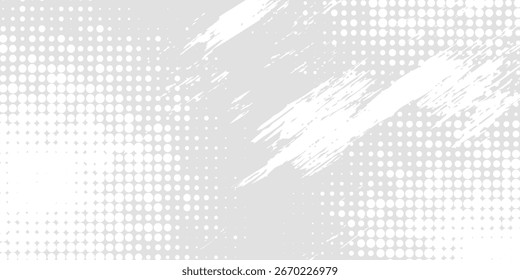 halftone on white background. Vector dots glitter or halftone glitter pattern texture Pop Art modern vector grunge background eps10