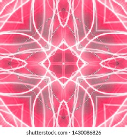 Halftone ornament, graphic drawing. Festive greeting card. Abstract art background. Pattern red vintage style. Business concept. Modern geometric pattern. Festive art backdrop. Creative vector element