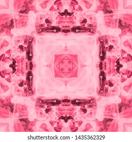Halftone ornament graphic drawing. Pattern pink vintage style. Business concept. Festive greeting card. Abstract art background. Modern geometric pattern. Festive art backdrop. Creative vector element