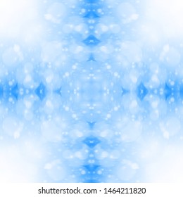 Halftone ornament, graphic drawing. Pattern blue vintage style. Grunge texture. Festive greeting card. Abstract art background. Modern geometric pattern. Festive art backdrop. Creative vector element