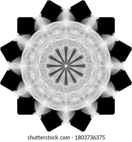 Halftonschmuck, einfarbiges Muster. Zeichnen von Vintage-Stil. Grunge Textur. Vintage-Zeichnung der Punkte. Abstrakter Kunsthintergrund. Modernes symmetrisches Muster. Festliche Kunsthintergründe. Kreatives Vektorelement